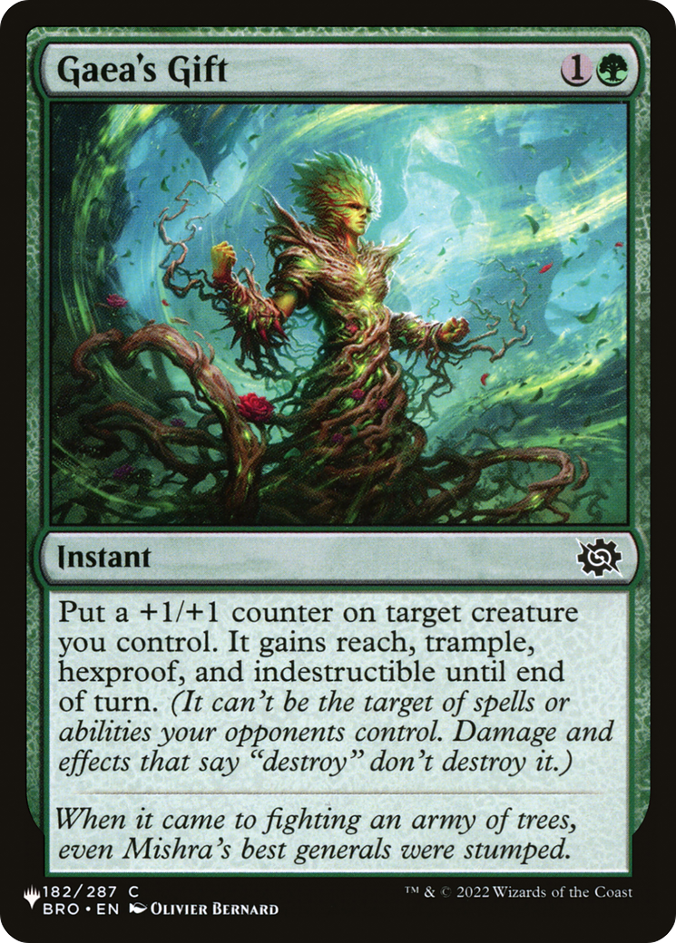 Gaea's Gift [The List] | Good Games Cannington