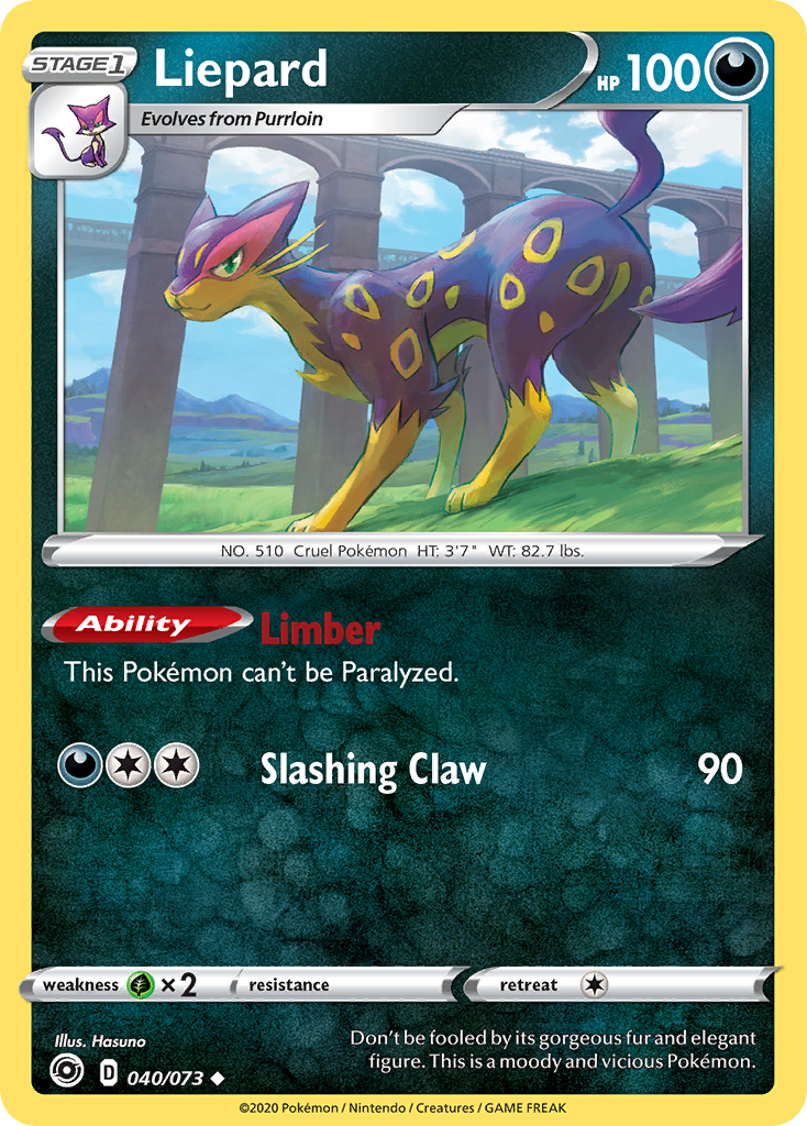 Liepard (040/073) [Sword & Shield: Champion's Path] | Good Games Cannington