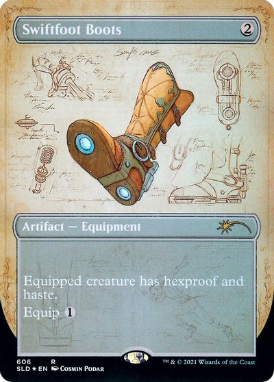 Swiftfoot Boots (Blueprint) [Secret Lair Drop Promos] | Good Games Cannington