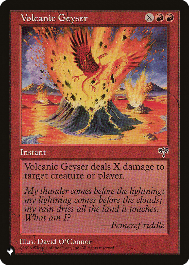 Volcanic Geyser [The List] | Good Games Cannington