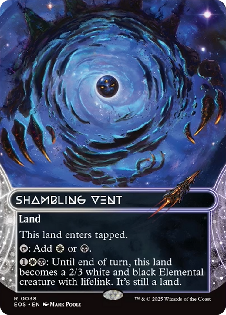 Shambling Vent (0038) (Borderless) [Edge of Eternities: Stellar Sights] | Good Games Cannington