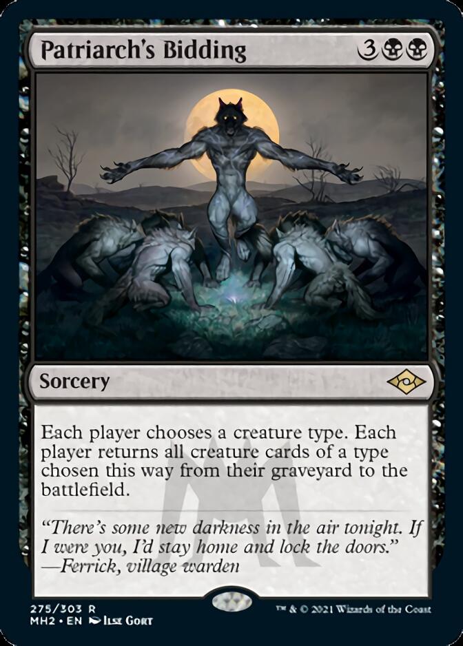 Patriarch's Bidding [Modern Horizons 2] | Good Games Cannington