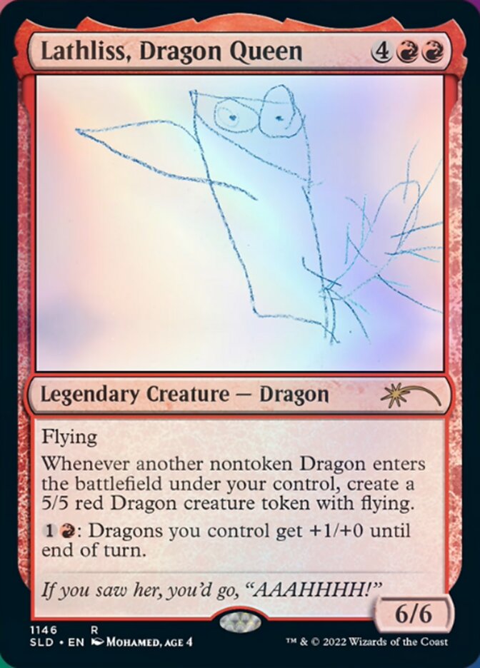 Lathliss, Dragon Queen (1146) [Secret Lair Drop Series] | Good Games Cannington