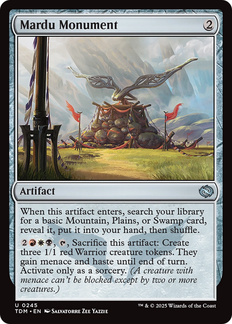 Mardu Monument [Tarkir: Dragonstorm] | Good Games Cannington