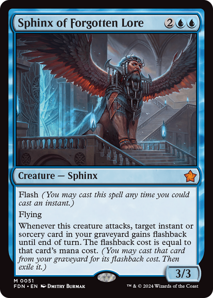 Sphinx of Forgotten Lore [Foundations] | Good Games Cannington