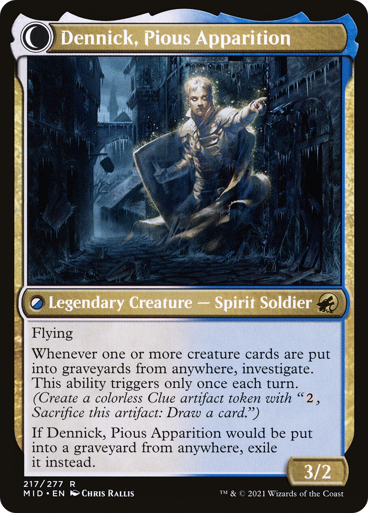 Dennick, Pious Apprentice // Dennick, Pious Apparition [Secret Lair: From Cute to Brute] | Good Games Cannington