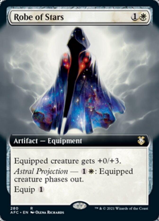 Robe of Stars (Extended Art) [Dungeons & Dragons: Adventures in the Forgotten Realms Commander] | Good Games Cannington