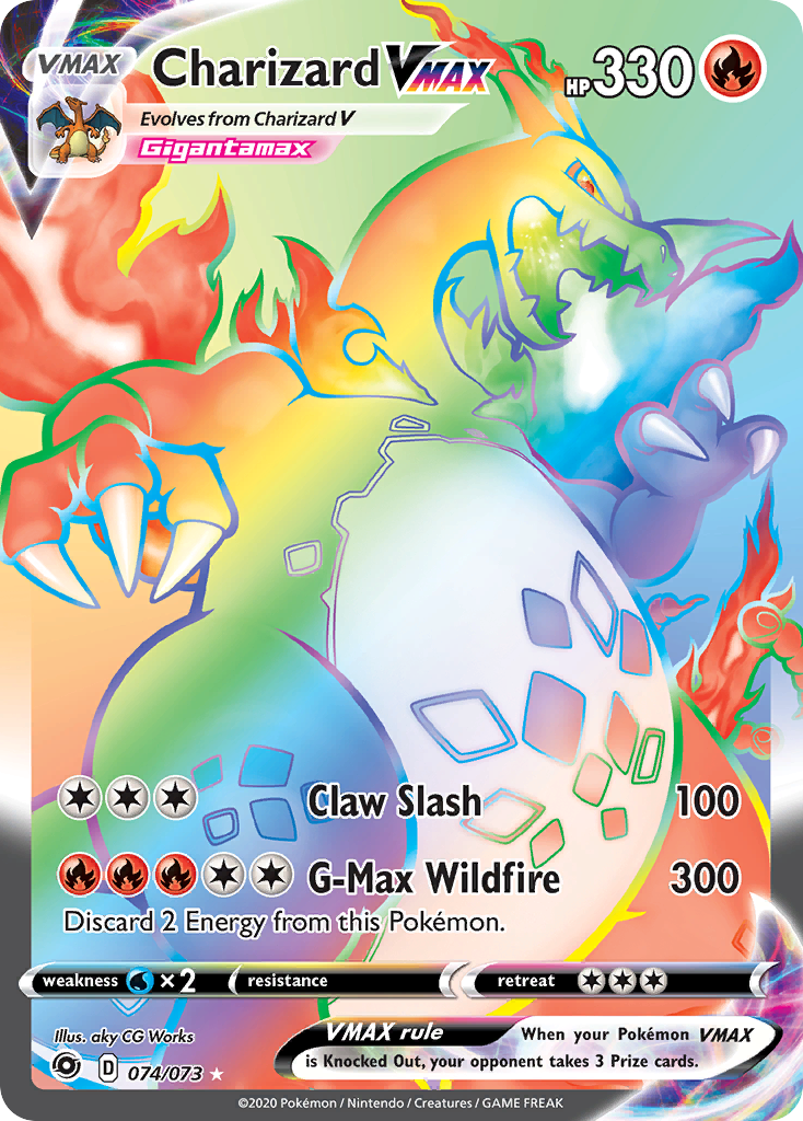 Charizard VMAX (074/073) [Sword & Shield: Champion's Path] | Good Games Cannington