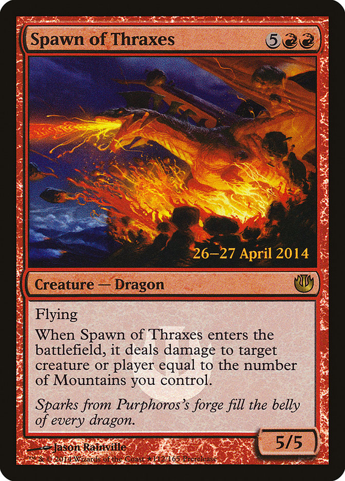 Spawn of Thraxes [Journey into Nyx Prerelease Promos] | Good Games Cannington