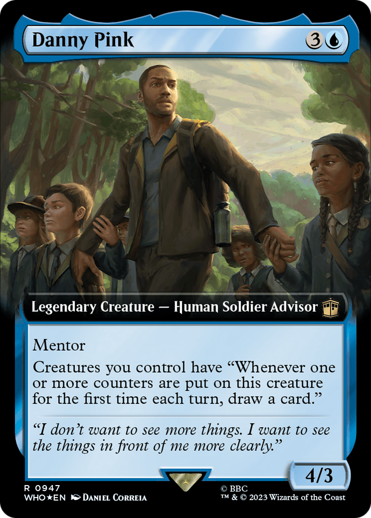 Danny Pink (Extended Art) (Surge Foil) [Doctor Who] | Good Games Cannington