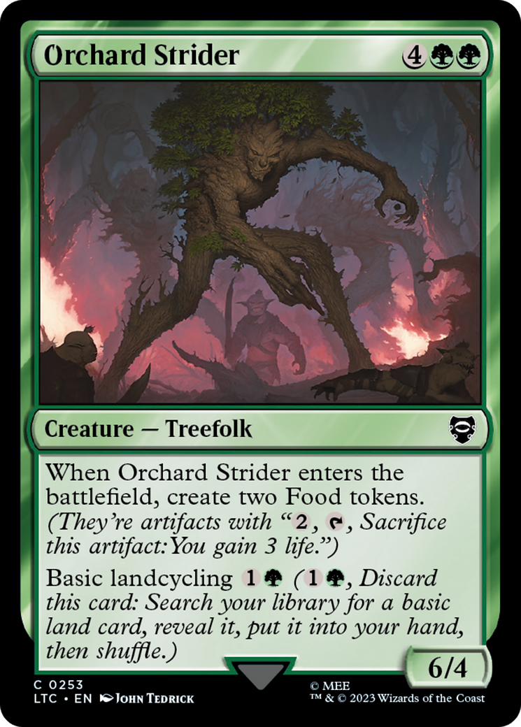 Orchard Strider [The Lord of the Rings: Tales of Middle-Earth Commander] | Good Games Cannington