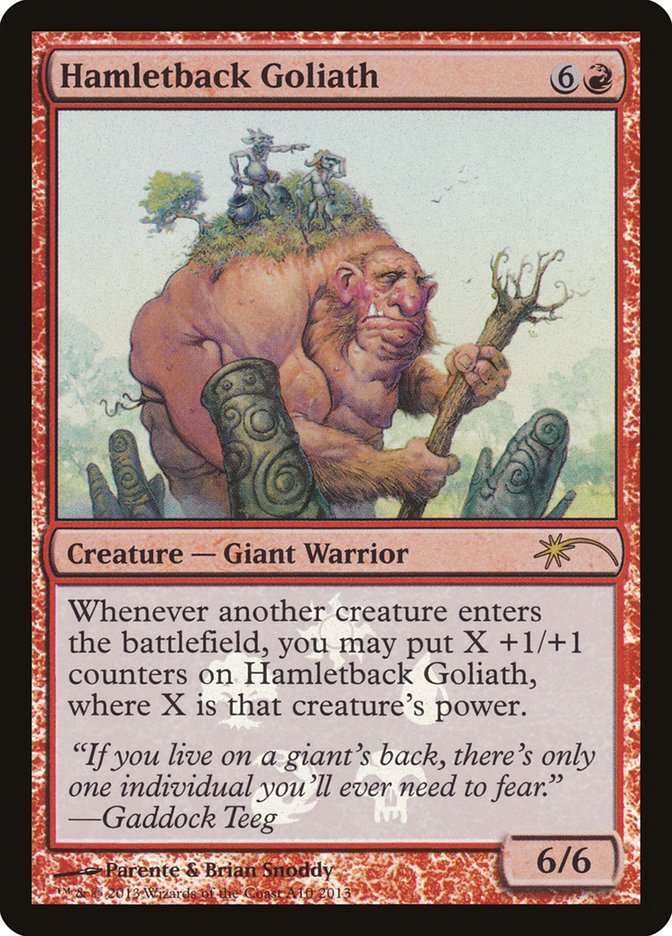 Hamletback Goliath [Resale Promos] | Good Games Cannington