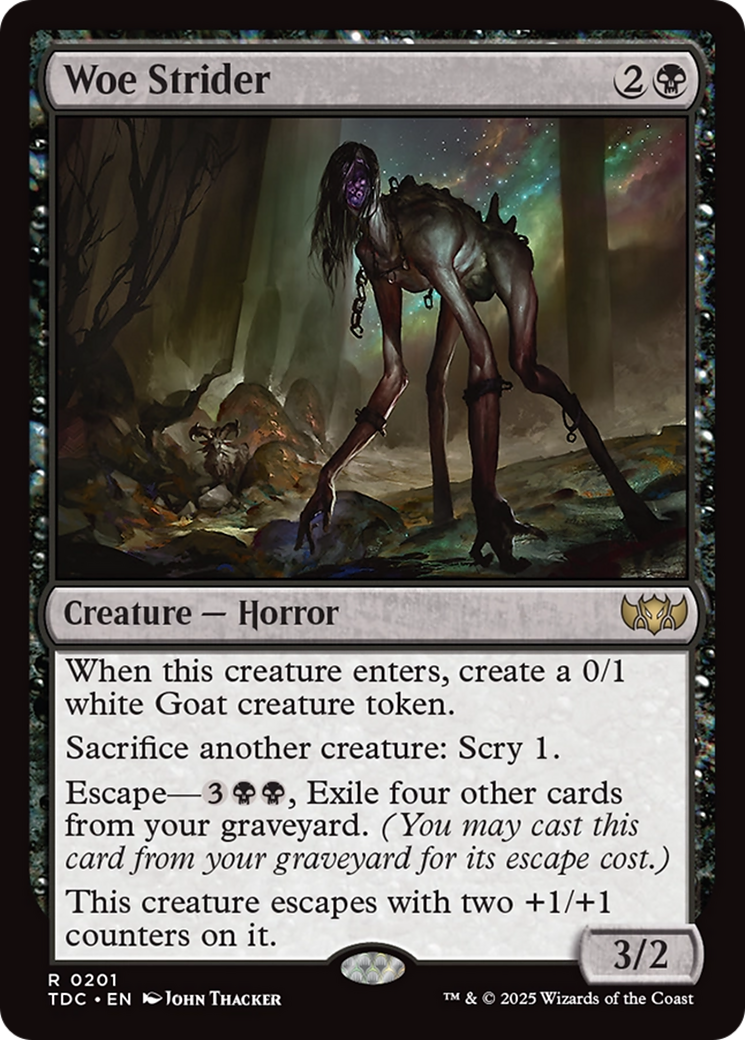 Woe Strider [Tarkir: Dragonstorm Commander] | Good Games Cannington