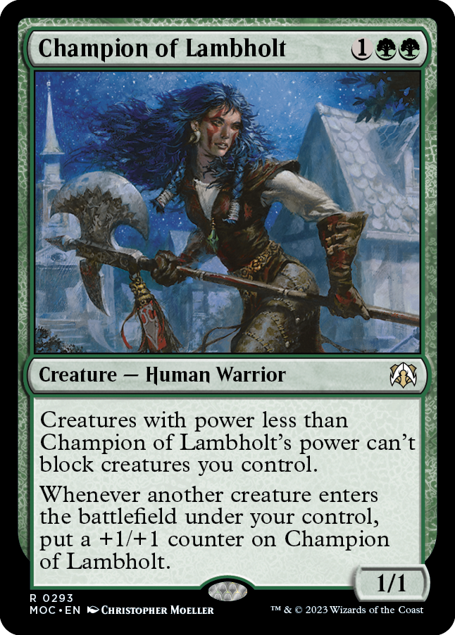 Champion of Lambholt [March of the Machine Commander] | Good Games Cannington