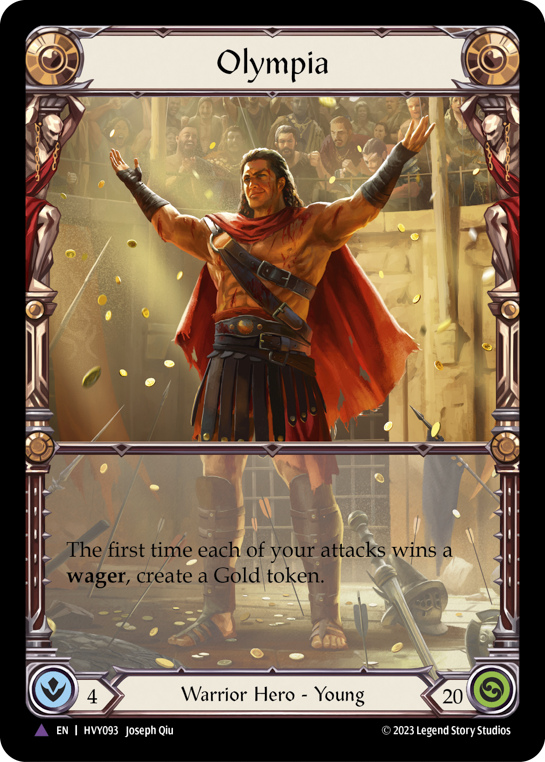 Olympia (Marvel) [HVY093] (Heavy Hitters)  Cold Foil | Good Games Cannington