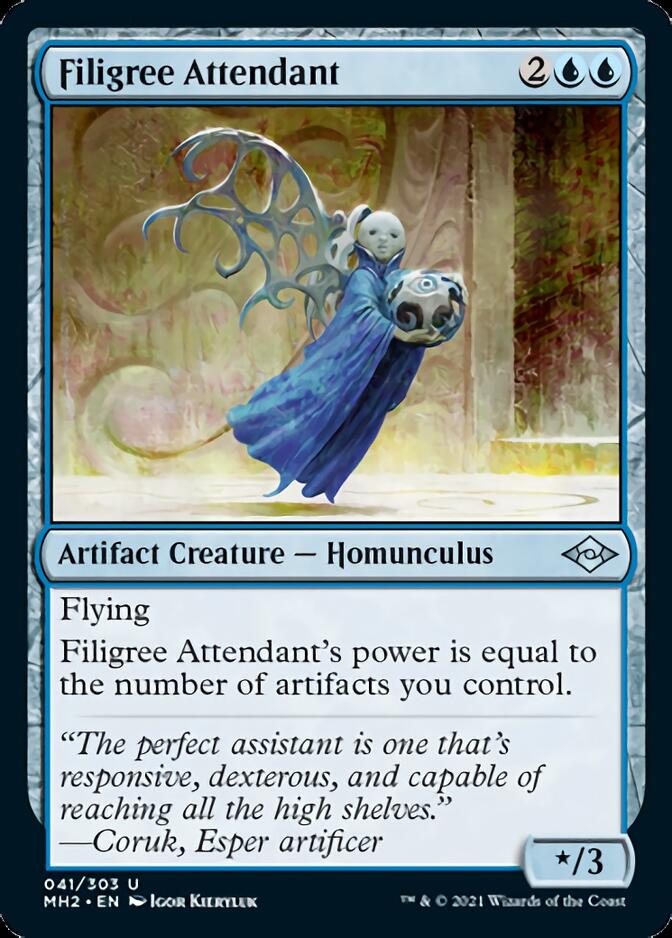 Filigree Attendant [Modern Horizons 2] | Good Games Cannington