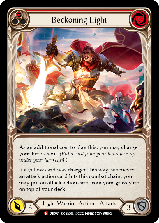 Beckoning Light [DTD051] (Dusk Till Dawn)  Rainbow Foil | Good Games Cannington
