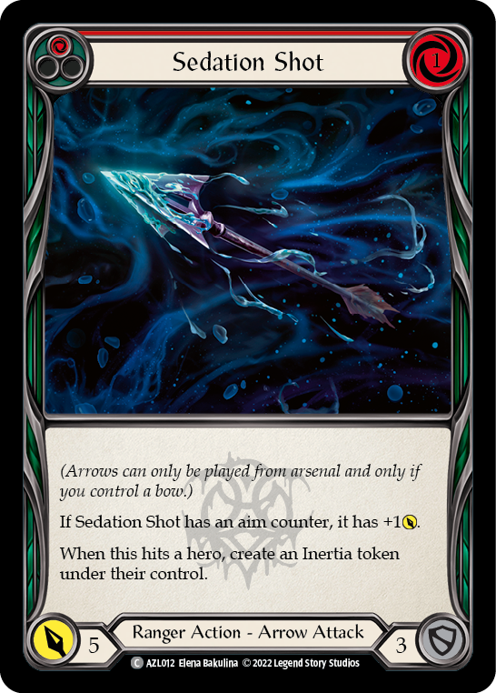 Sedation Shot (Red) [AZL012] (Outsiders Azalea Blitz Deck) | Good Games Cannington