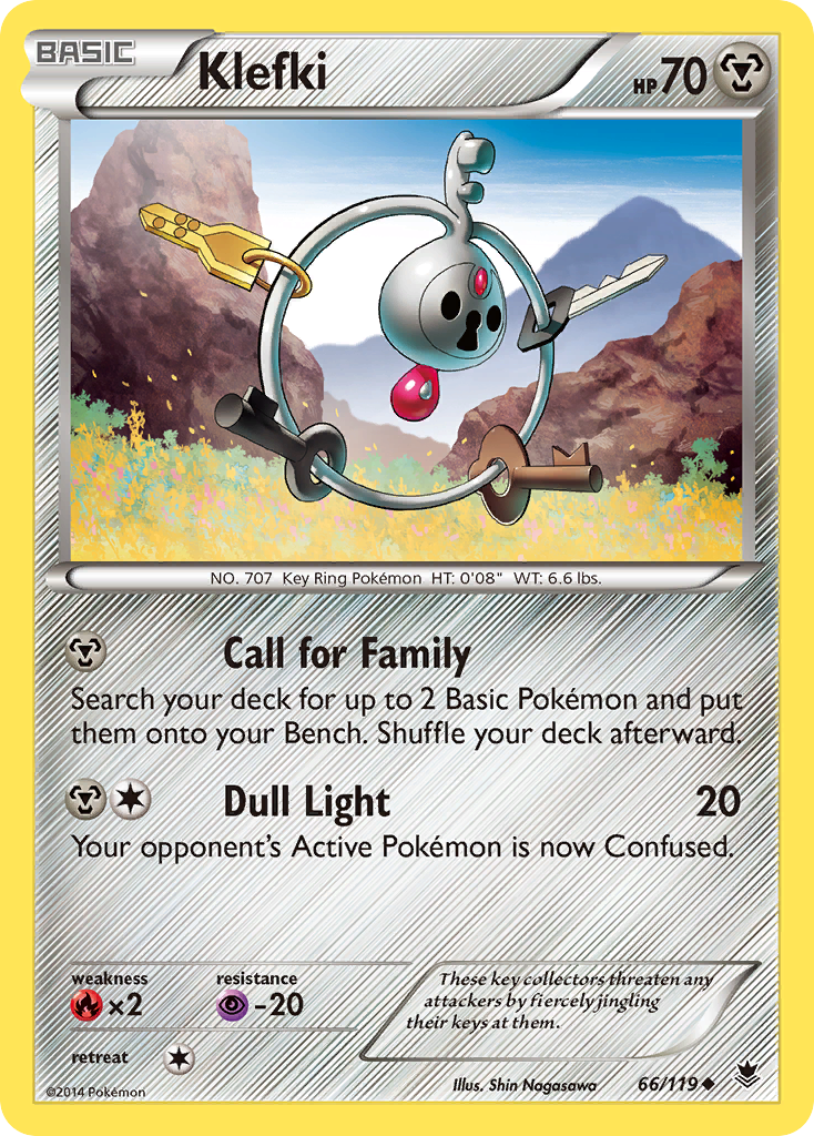 Klefki (66/119) [XY: Phantom Forces] | Good Games Cannington