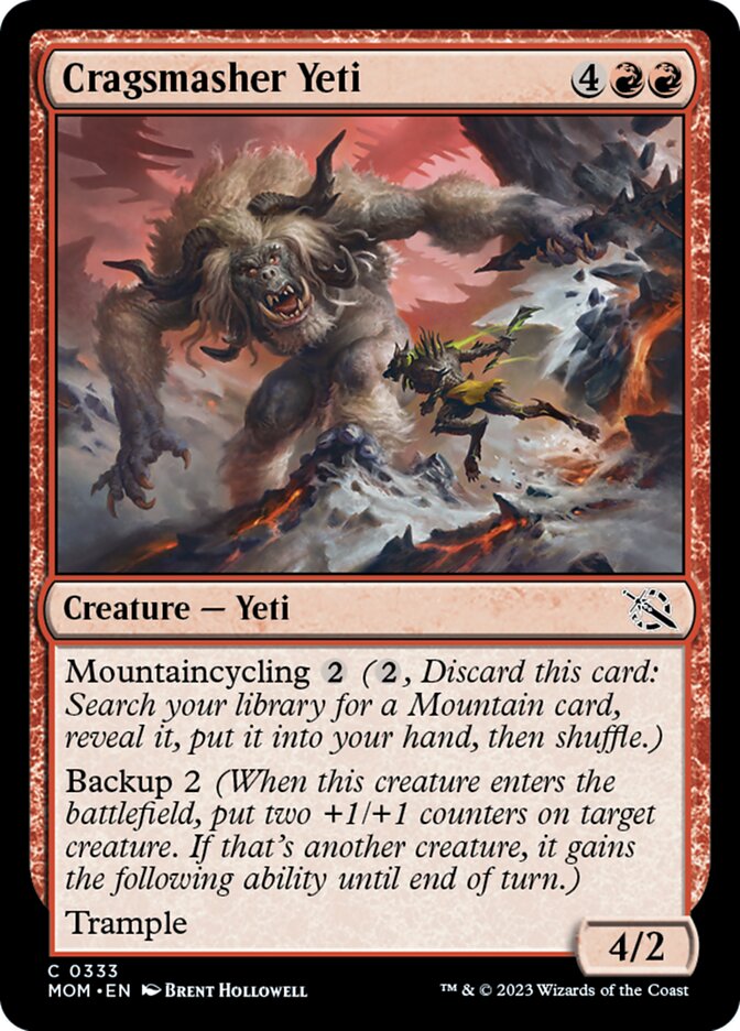 Cragsmasher Yeti [March of the Machine] | Good Games Cannington