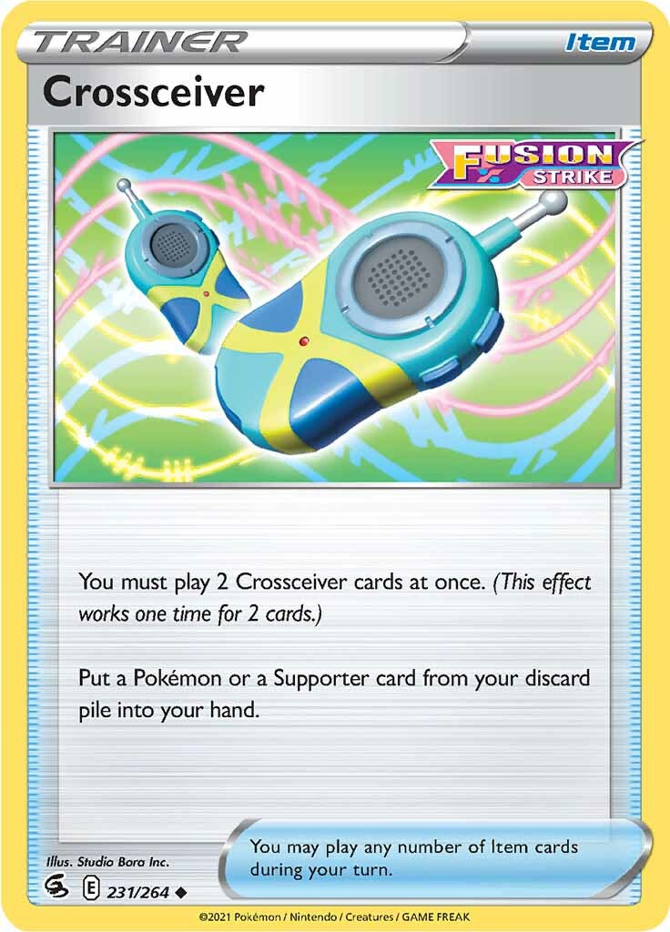 Crossceiver (231/264) [Sword & Shield: Fusion Strike] | Good Games Cannington
