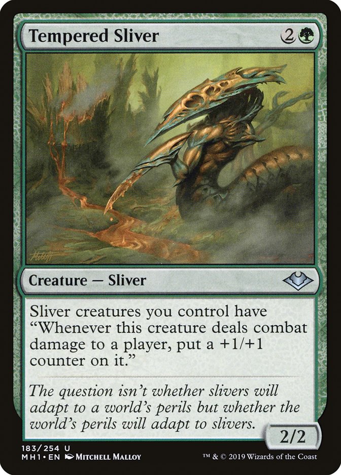 Tempered Sliver [Modern Horizons] | Good Games Cannington