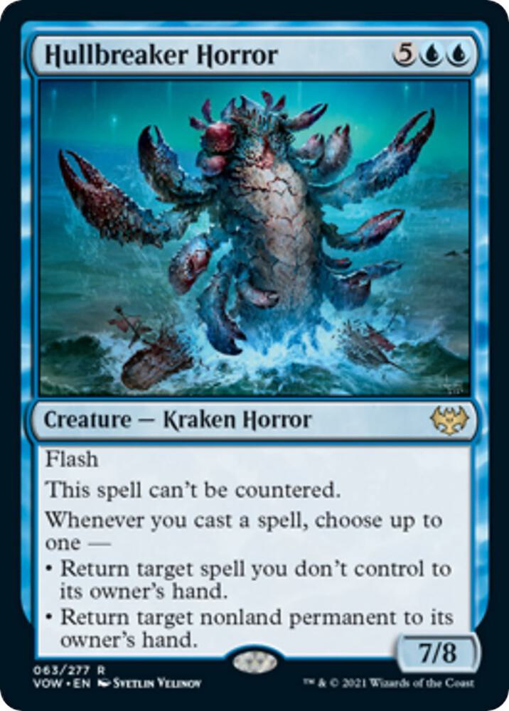 Hullbreaker Horror 63/277 (Innistrad: Crimson Vow)  | Good Games Cannington