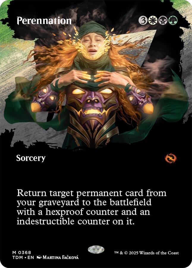 Perennation 368 (Tarkir: Dragonstorm)  | Good Games Cannington