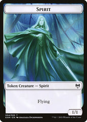 Dwarf Berserker // Spirit Double-Sided Token [Kaldheim Tokens] | Good Games Cannington
