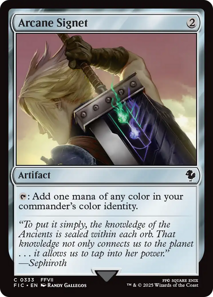 Arcane Signet (0333) [FINAL FANTASY Commander] | Good Games Cannington