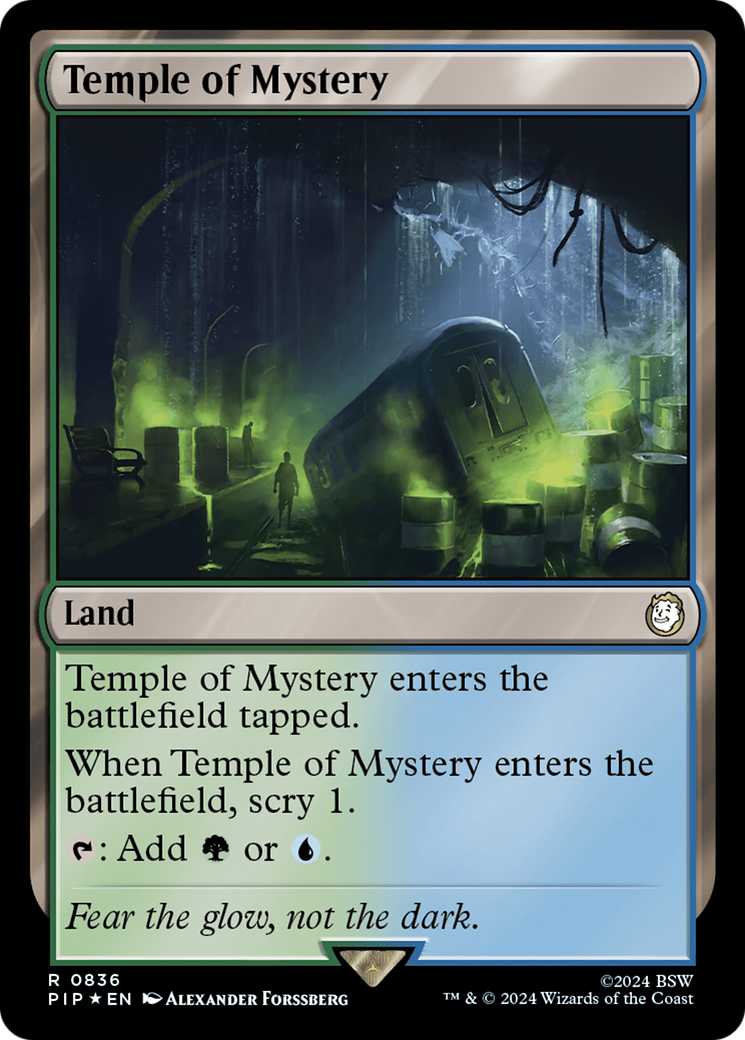 Temple of Mystery (Surge Foil) [Fallout] | Good Games Cannington