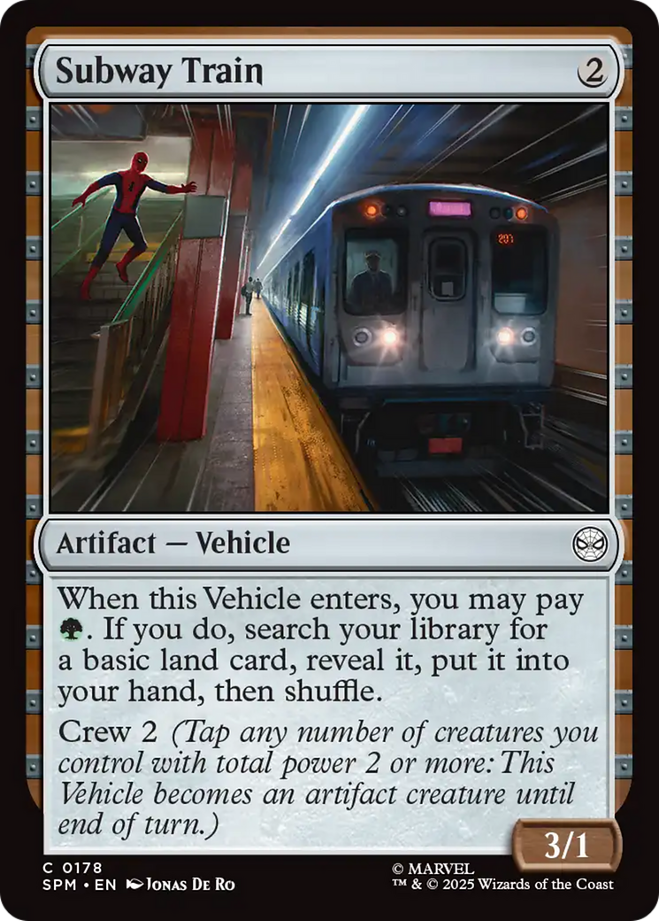 Subway Train [Marvel's Spider-Man] | Good Games Cannington
