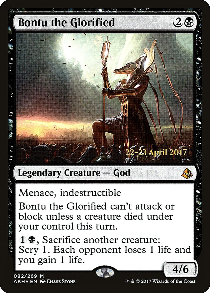 Bontu the Glorified [Amonkhet Prerelease Promos] | Good Games Cannington