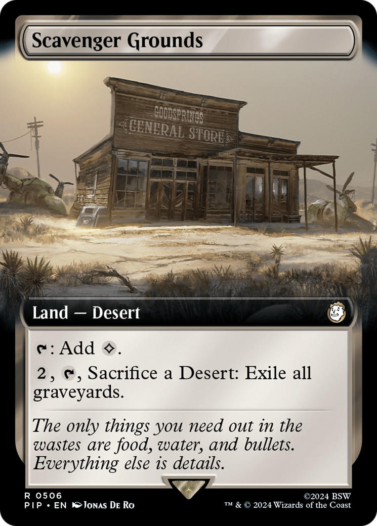 Scavenger Grounds (Extended Art) [Fallout] | Good Games Cannington
