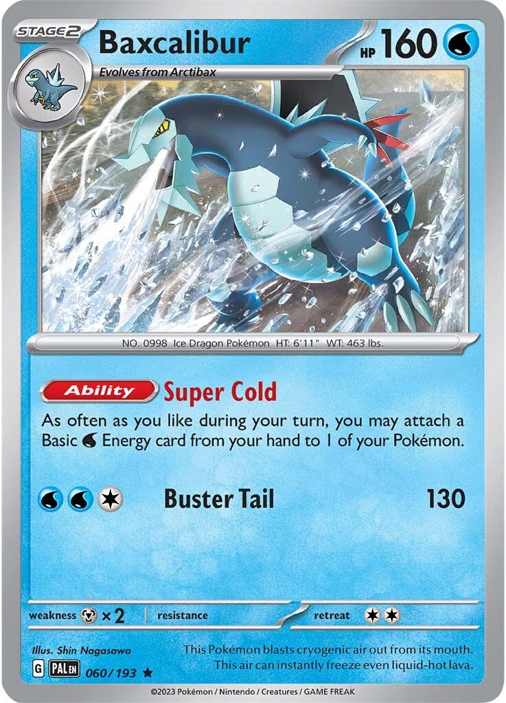 Baxcalibur (060/193) [Scarlet & Violet: Paldea Evolved] | Good Games Cannington