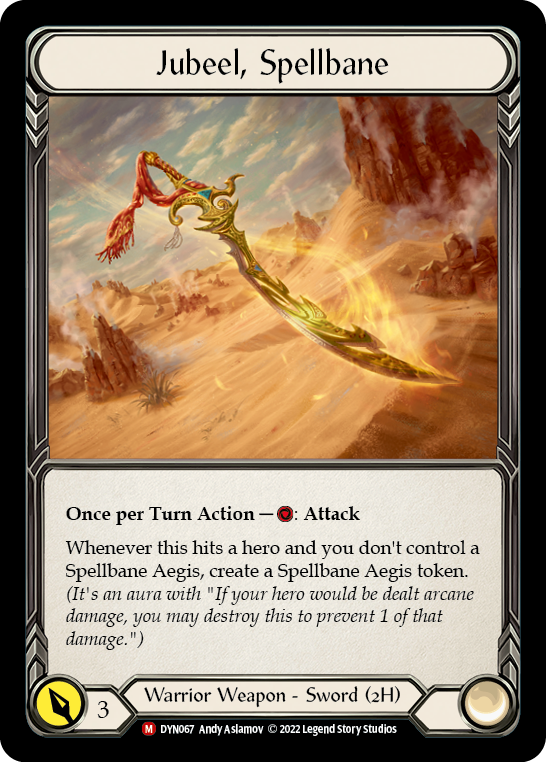 Jubeel, Spellbane [DYN067] (Dynasty)  Rainbow Foil | Good Games Cannington