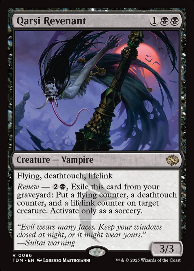 Qarsi Revenant 86 (Tarkir: Dragonstorm)  | Good Games Cannington