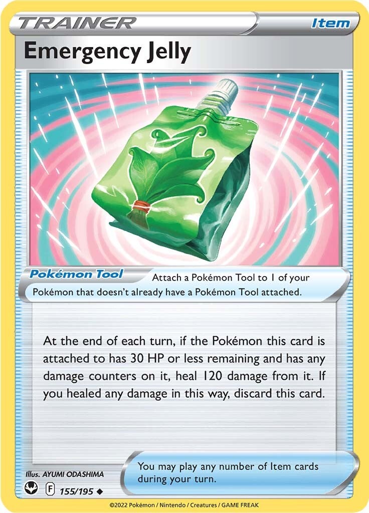 Emergency Jelly (155/195) [Sword & Shield: Silver Tempest] | Good Games Cannington