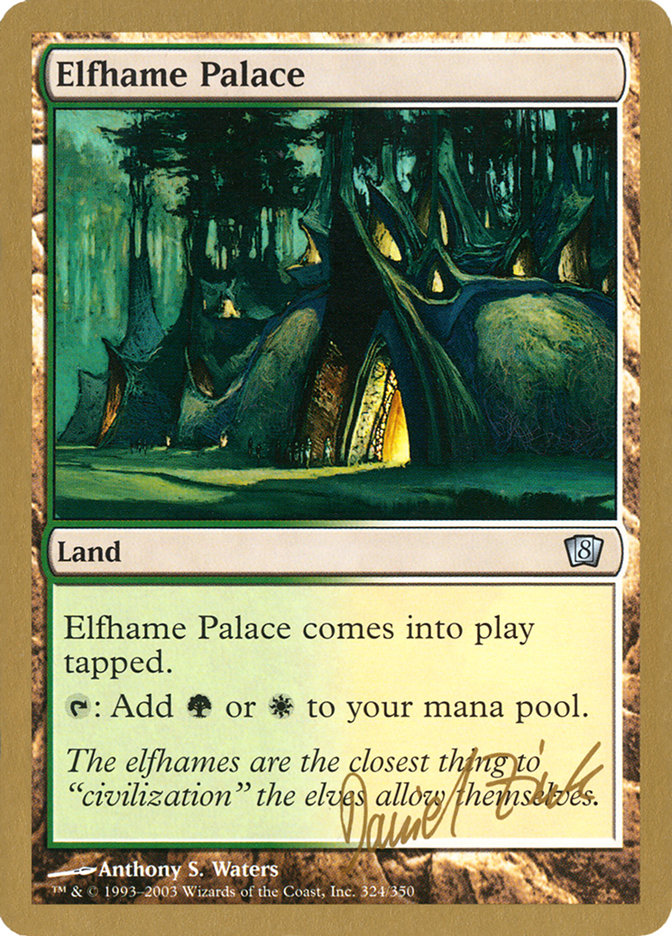 Elfhame Palace (Daniel Zink) [World Championship Decks 2003] | Good Games Cannington