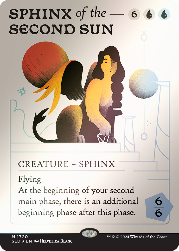 Sphinx of the Second Sun (Rainbow Foil) [Secret Lair Drop Series] | Good Games Cannington