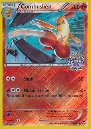 Combusken (13/111) (Championship Promo) [XY: Furious Fists] | Good Games Cannington