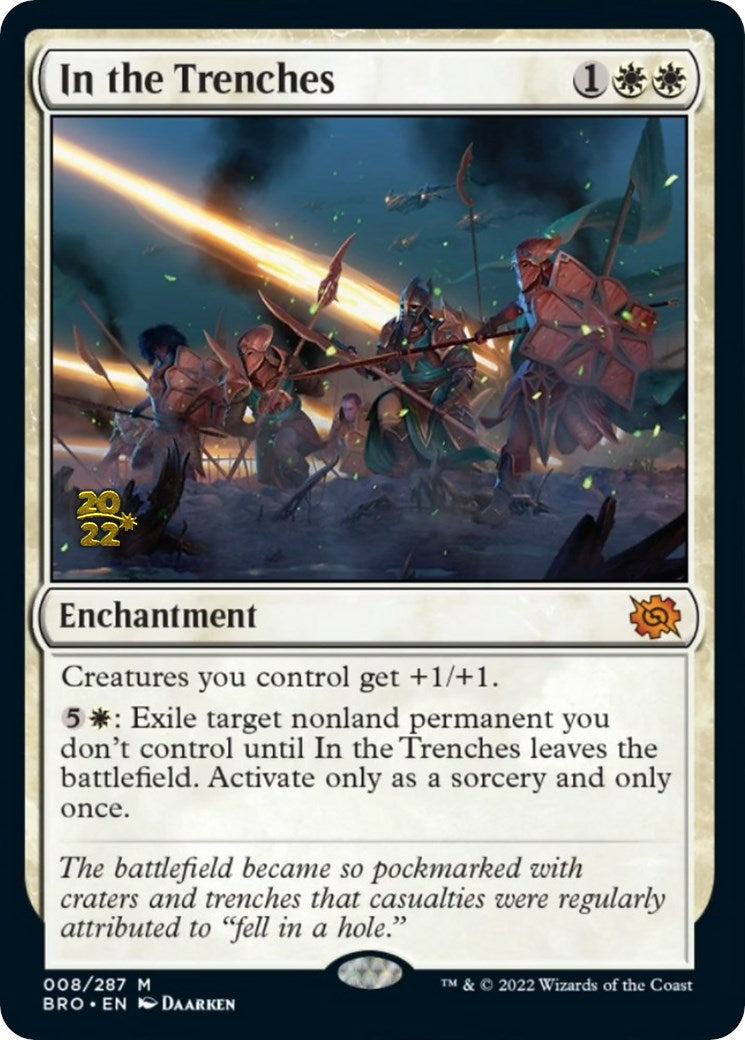 In the Trenches [The Brothers' War Prerelease Promos] | Good Games Cannington