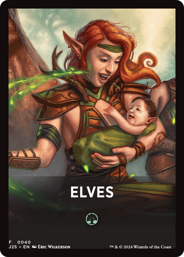 Elves Theme Card [Foundations Jumpstart Front Cards] | Good Games Cannington