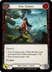 Twin Twisters (Blue) [EVR049] (Everfest)  1st Edition Normal | Good Games Cannington