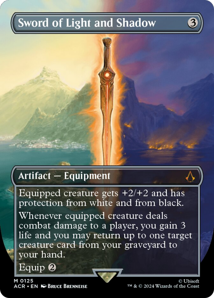 Sword of Light and Shadow (Borderless) [Assassin's Creed] | Good Games Cannington