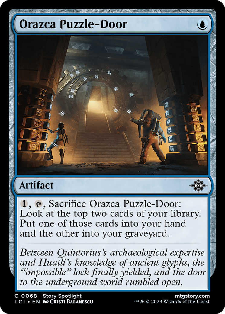 Orazca Puzzle-Door [The Lost Caverns of Ixalan] | Good Games Cannington