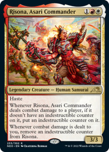 Risona, Asari Commander [Kamigawa: Neon Dynasty] | Good Games Cannington