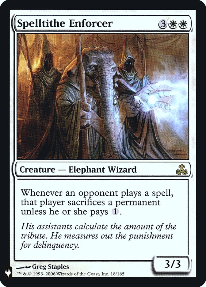 Spelltithe Enforcer [Mystery Booster] | Good Games Cannington