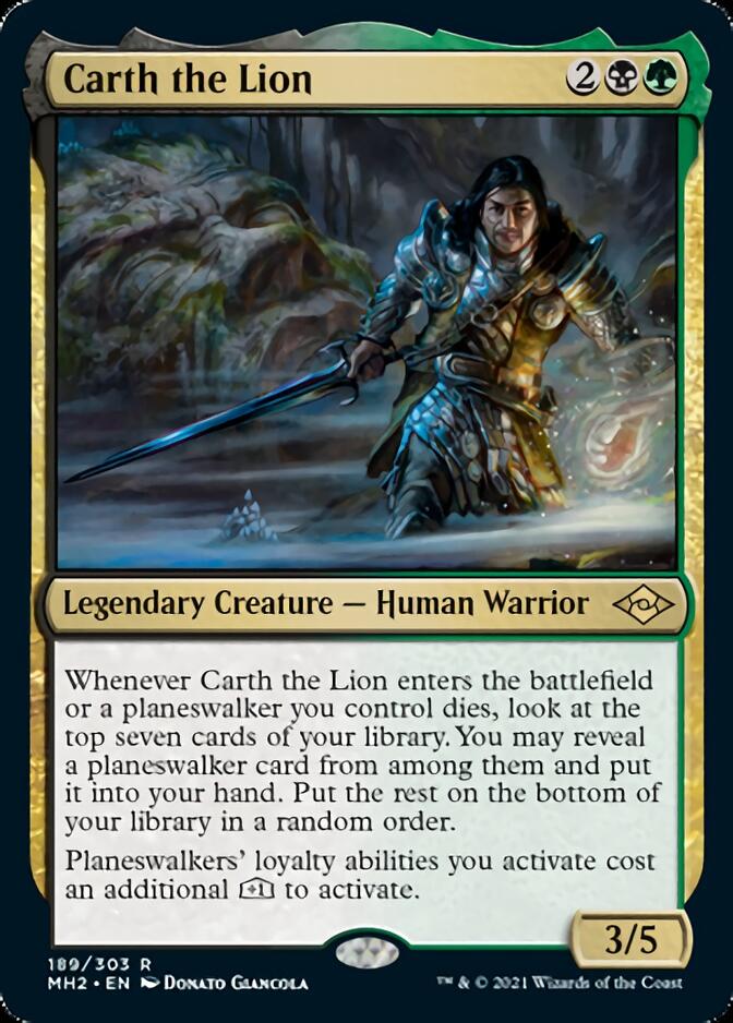Carth the Lion [Modern Horizons 2] | Good Games Cannington