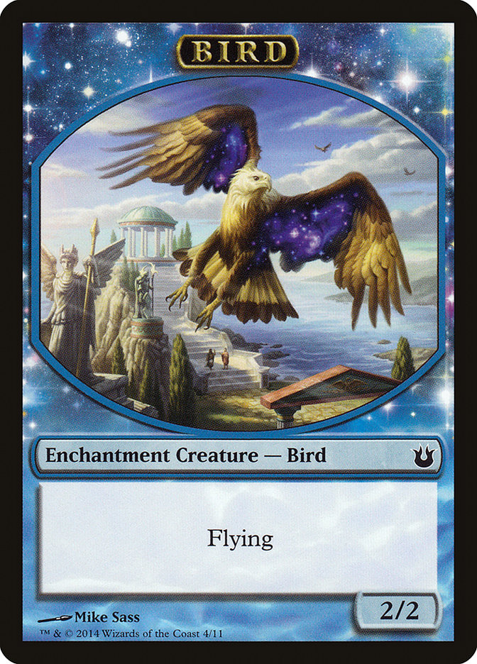 Bird Token (4/11) [Born of the Gods Tokens] | Good Games Cannington